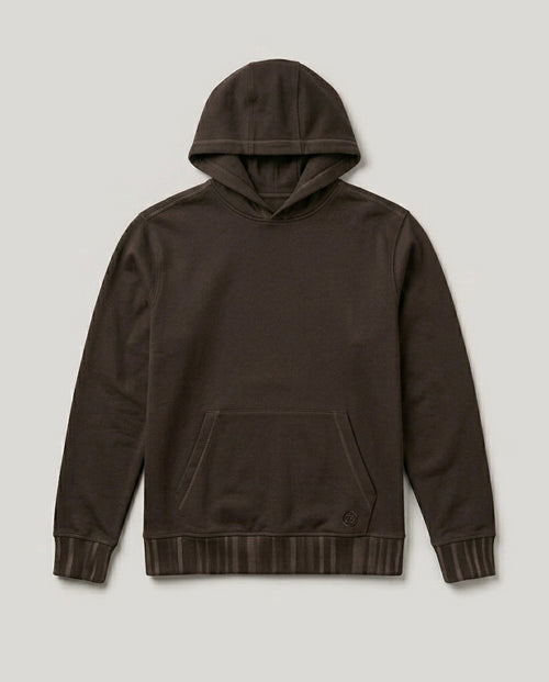 Fleece Hoodie - Java flat